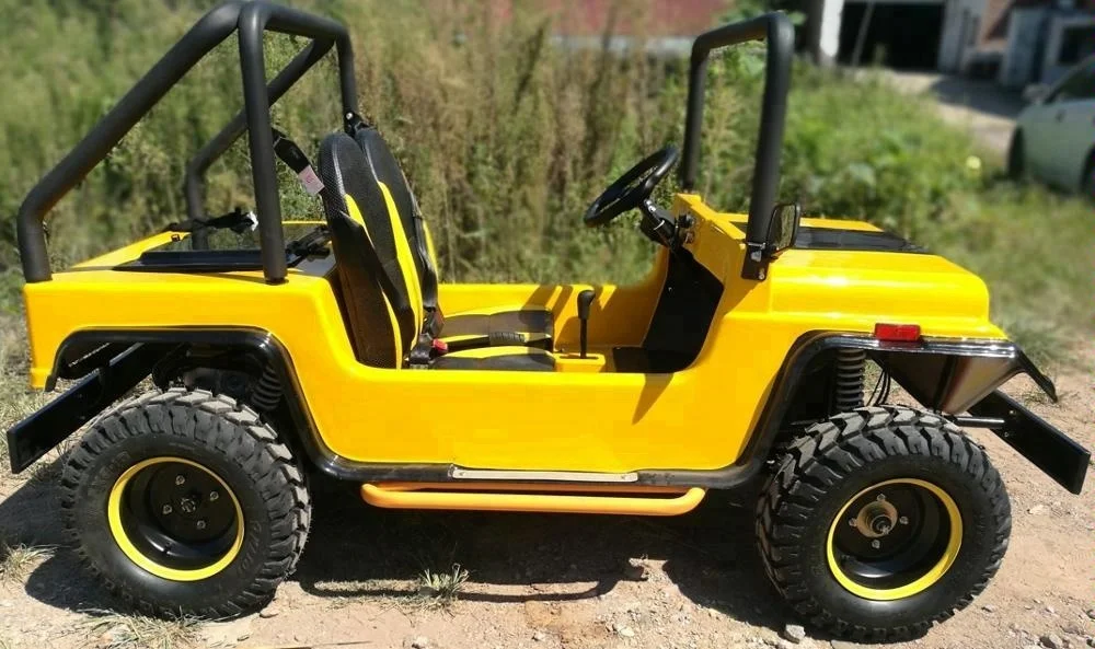 Cheap Mini Jeep 4 wheel Farm ATV 4x4 Dune Buggy 200cc Gasoline Golf Cart