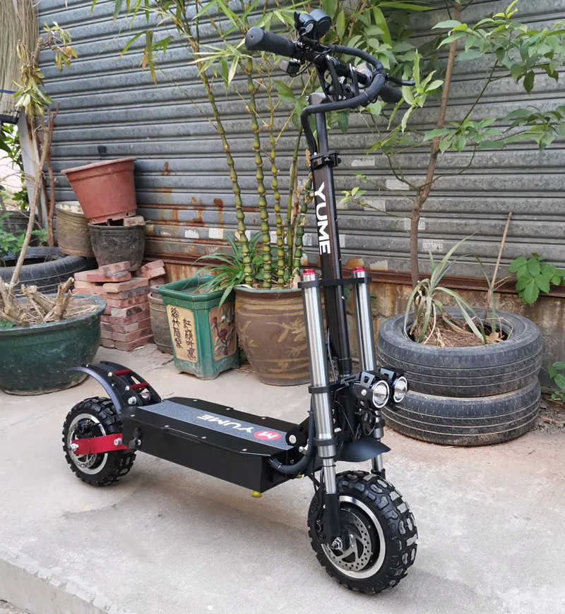 Yume No tax 60V 11inch city scooter 2800W 5600w 6000w long range Electric Scooter  waterproof E Scooter