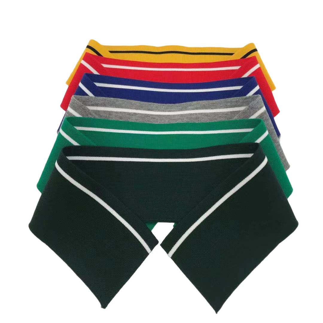 OEM Custom Design Wholesale T-shirt Collar 95% cotton 5% Spandex Knitting Rib Collar