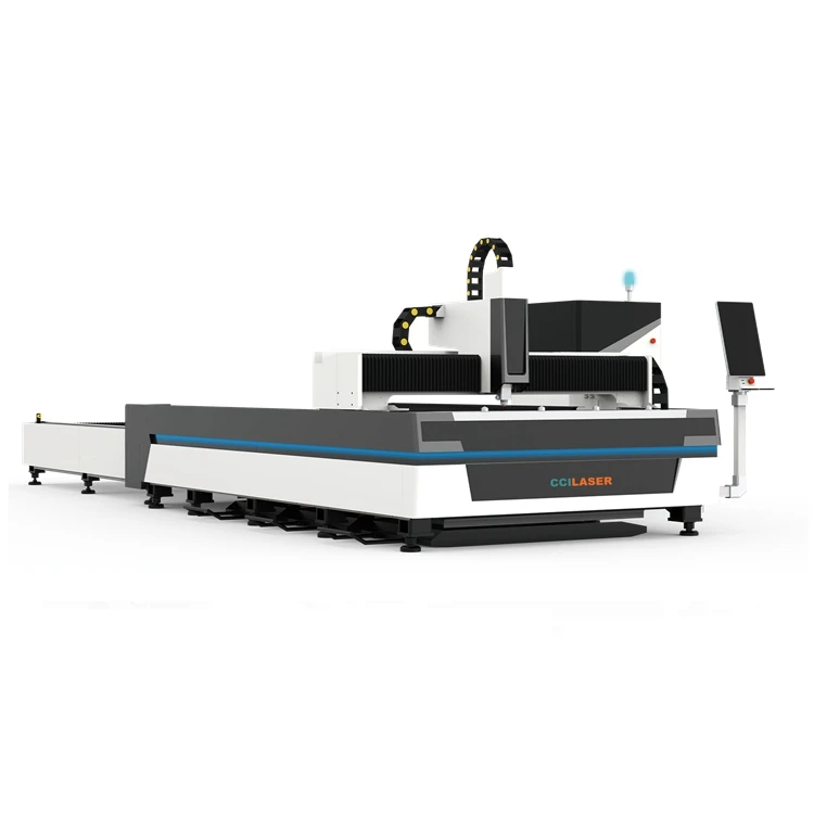 CCI LASER China open type 1kw 1000w 2kw 3000w cnc fiber laser cutting machines precision 3015d 1000w 1500w for steel metal
