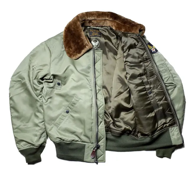 High quality nylon flight jacket various colors available