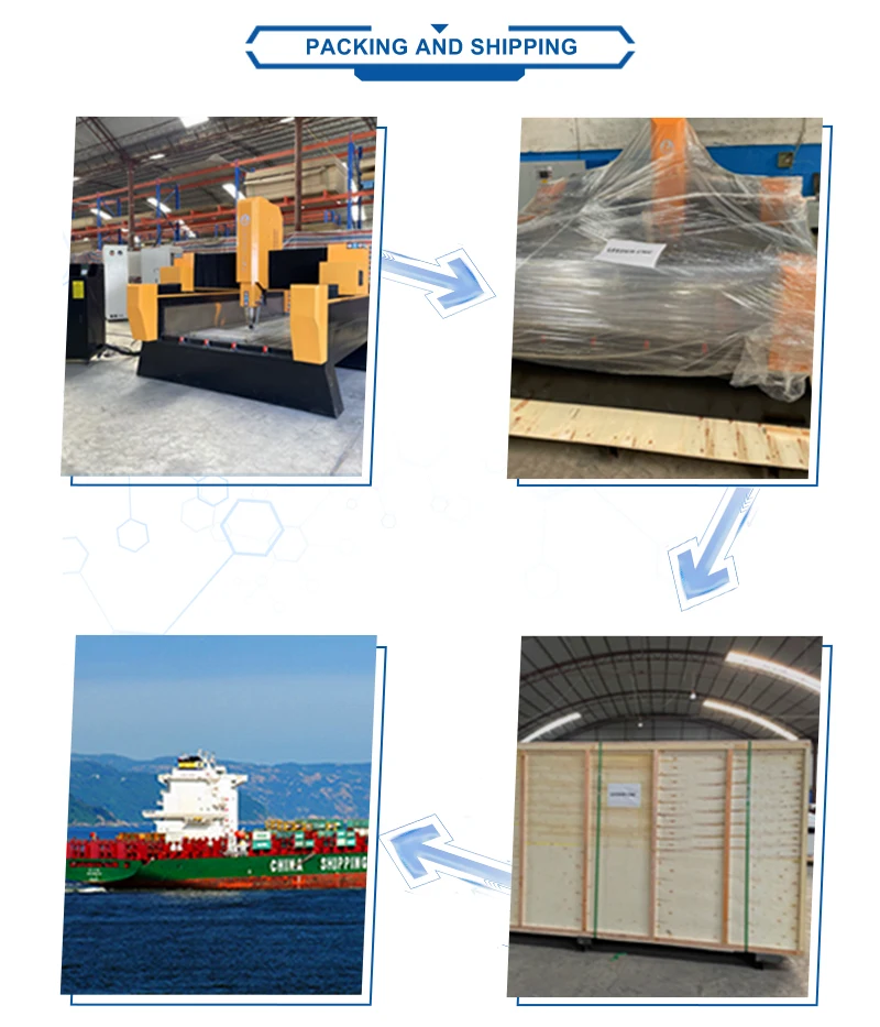 LEEDERCNC Heavy Duty CNC 3D Stone Carving Marble Engraving Stone Cutting Machine