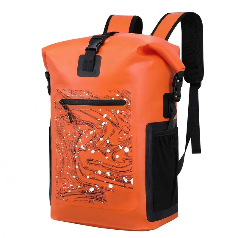 Free Sample Custom Wholesale Hot Style Competitive Price Large Capacity 40L Pvc Ocean Swim Hiking Lightweight Waterproof Dry