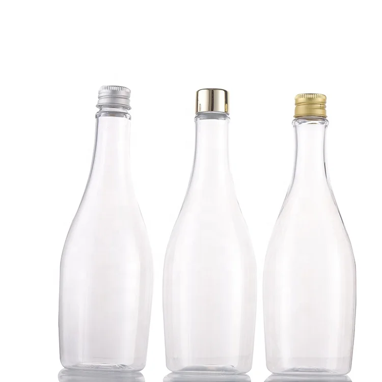 Customized Skin Care 450Ml Packaging Plastic Pet Cosmetic Water Juice Bottle