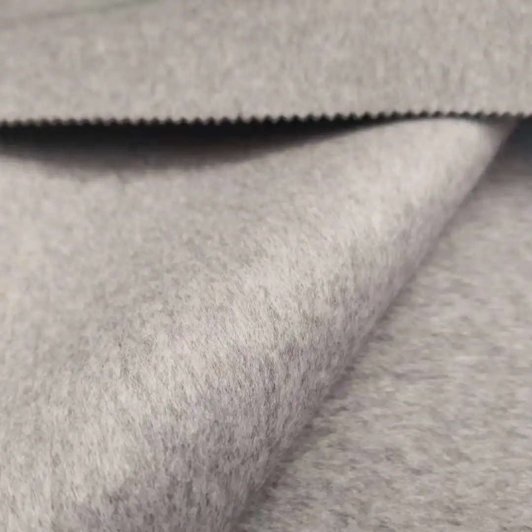 Italy High Qualtiy Fabric 100%Cashmere Fabric for Winter Women Coat Customized Warm Touch Plain