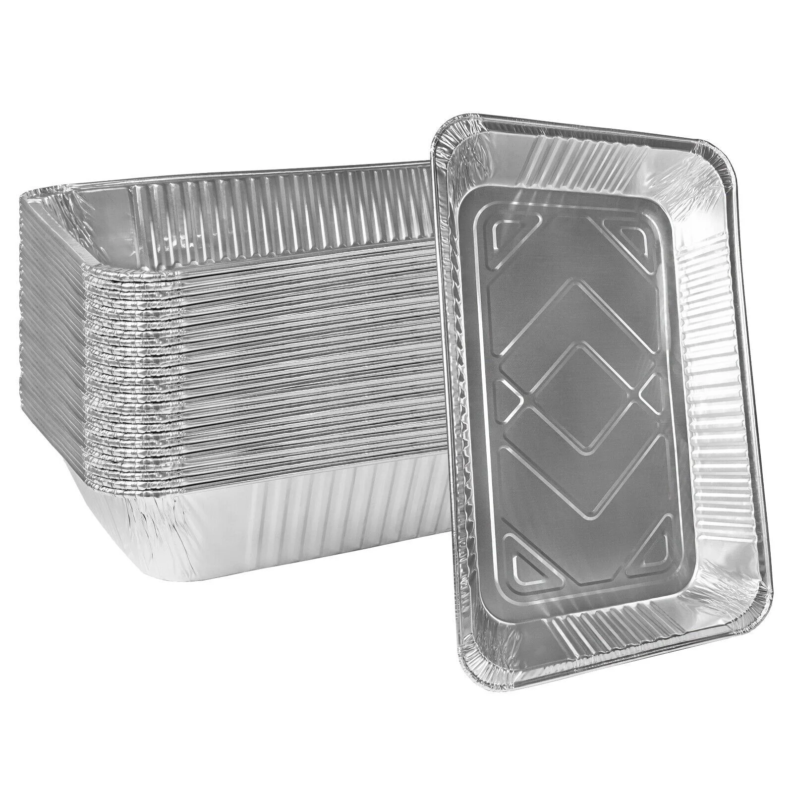 Food Grade 450ml 500ml 750ml Aluminium Foil Takeaway  Food Containers/Box Custom Disposable  Aluminium Foil Baking Pan/Tray