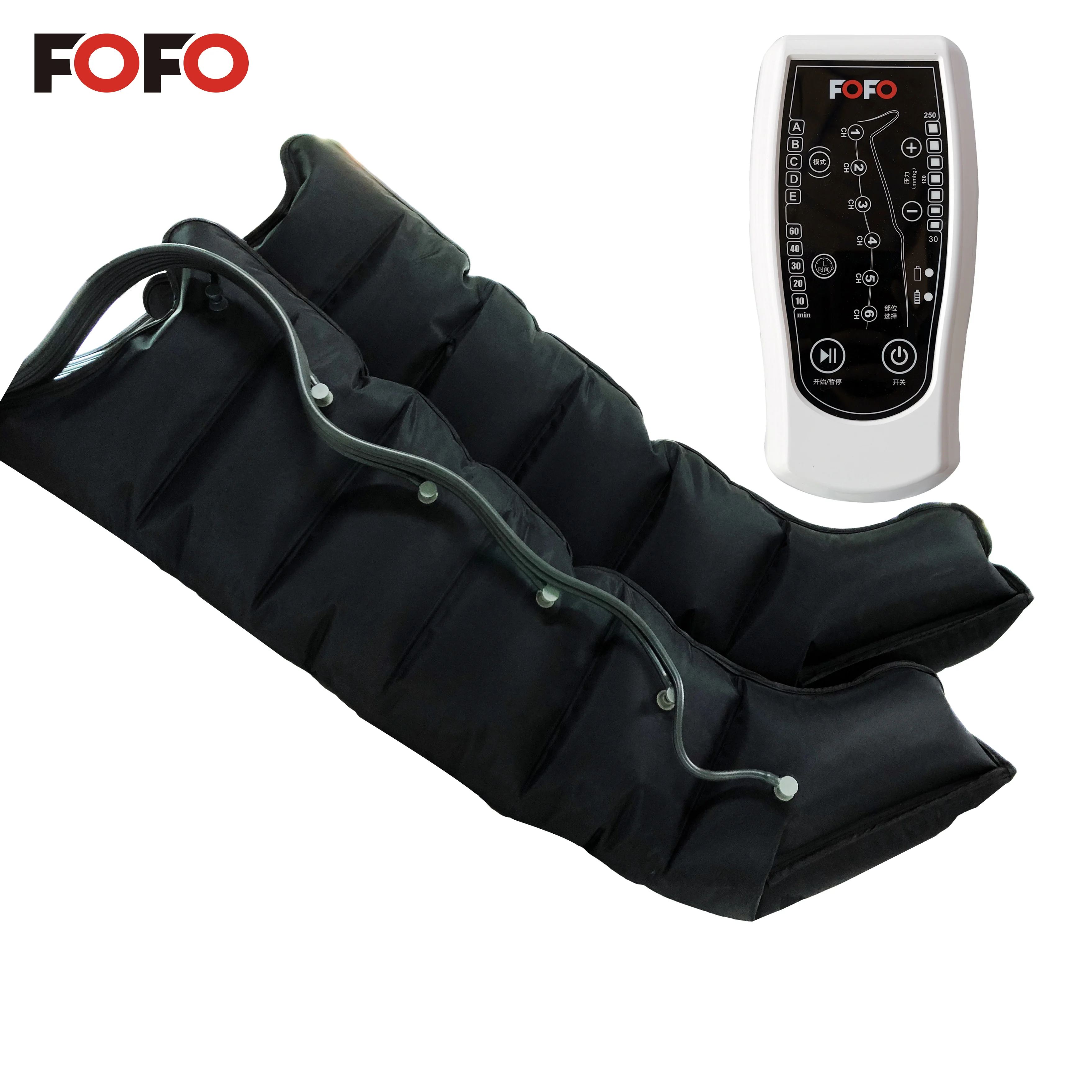 8 chamber air pressure compression leg optima massager recovery boots