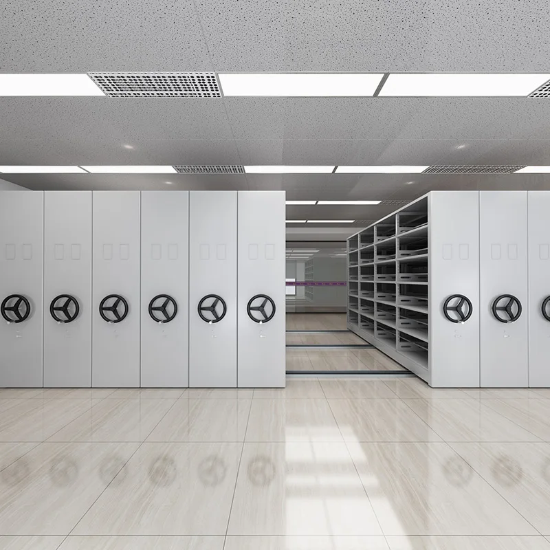 2023 Hot Sale Luoyang Commercial Office Furniture Full Space Mobile Compactor Library Mobile Shelving
