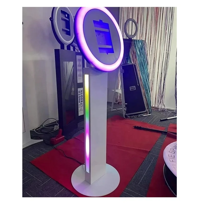 selfie portable roamer ipad photobooth machine roaming new trend 9.7 pro 12.9 ipad photo booth shell stand kiosk