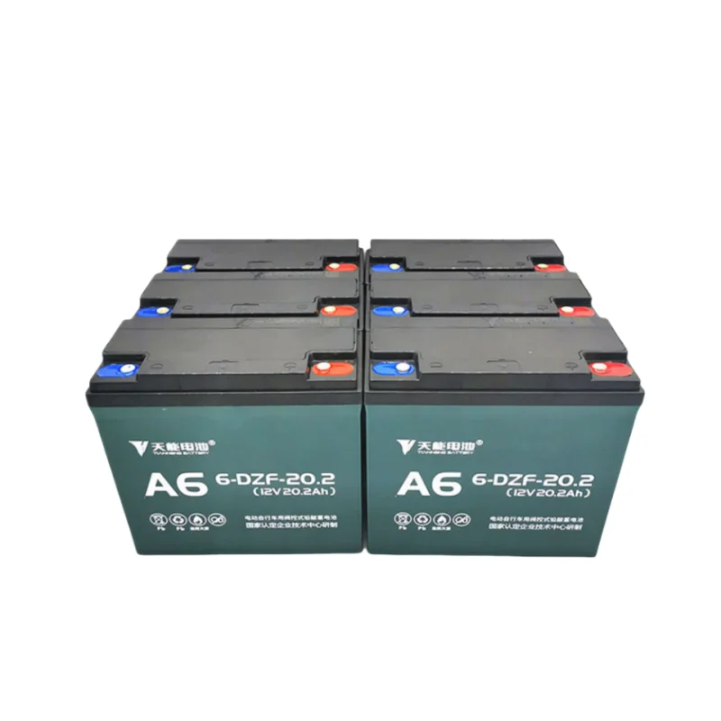 Tianneng Brand Solar Energy Storage GEL Battery 12V 20Ah Sealed Lead Acid Batteries for 48V 60V 72V E-motorcycles