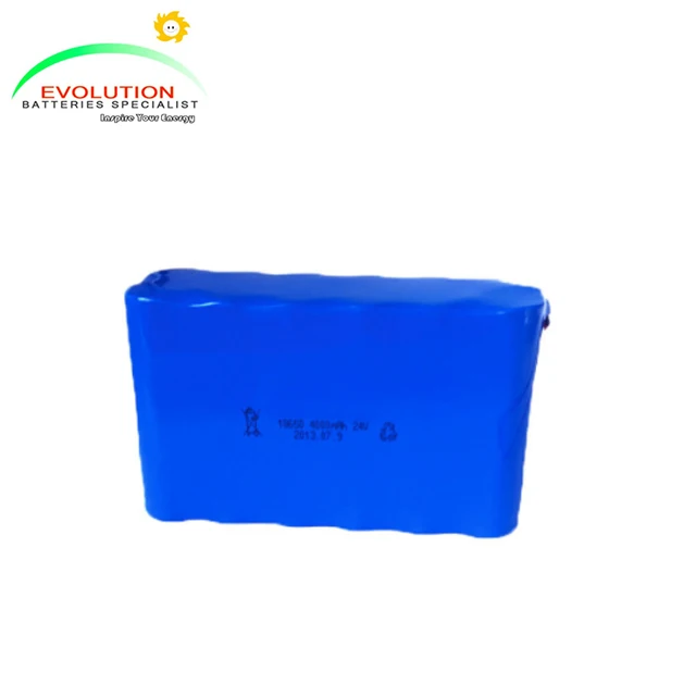 Li-ion Battery 18650 4000MAH 24V For detector fire equipment