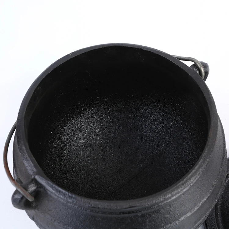 Cast Iron preseasoned potjie stock pots