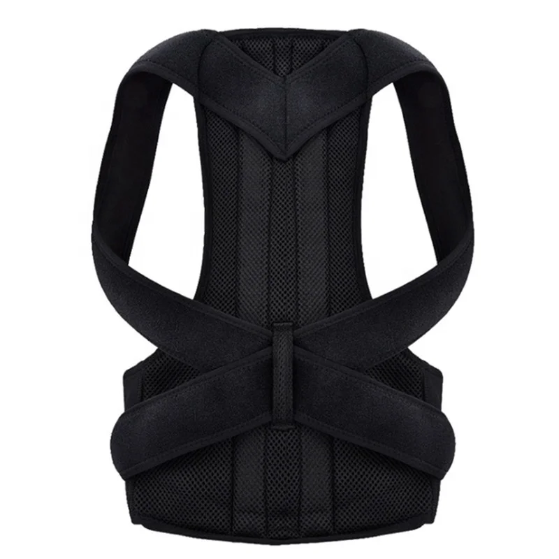 Горячая Распродажа, поддержка осанки до ключиц, регулируемая поддержка спины, коррекция осанки