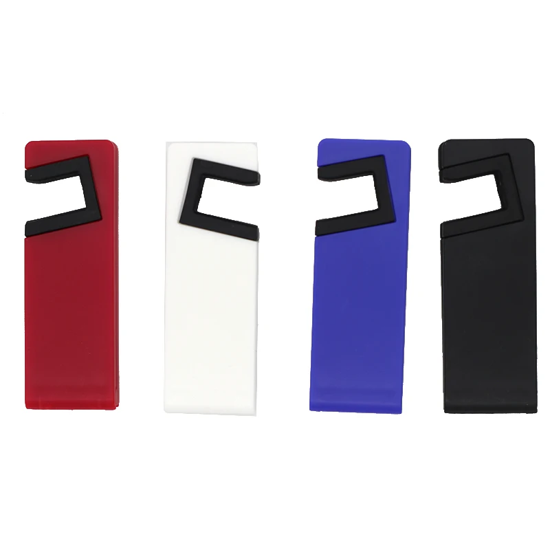 High Quality Travel Plastic Foldable V Shaped Mobile Phone Holders Stand for Desk