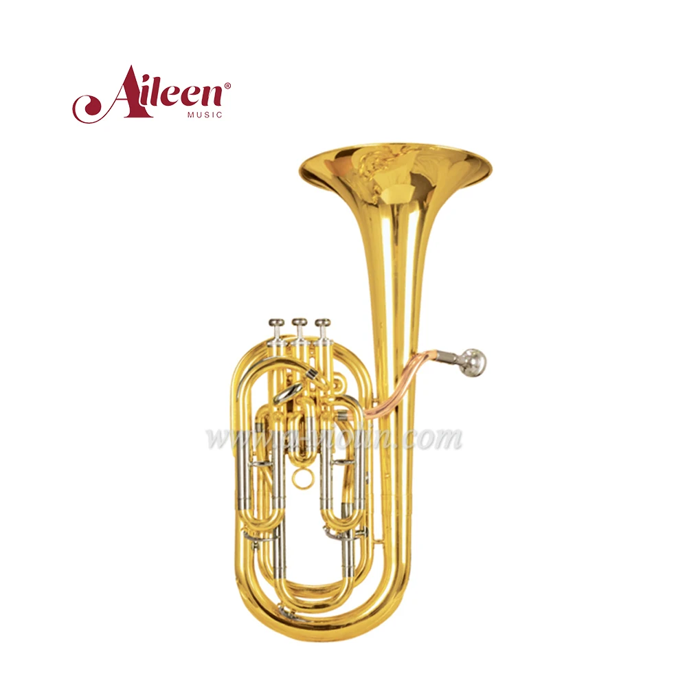 Bb ключ поршень из нержавеющей стали Желтая латунь jinbao baritone (BR1240G)