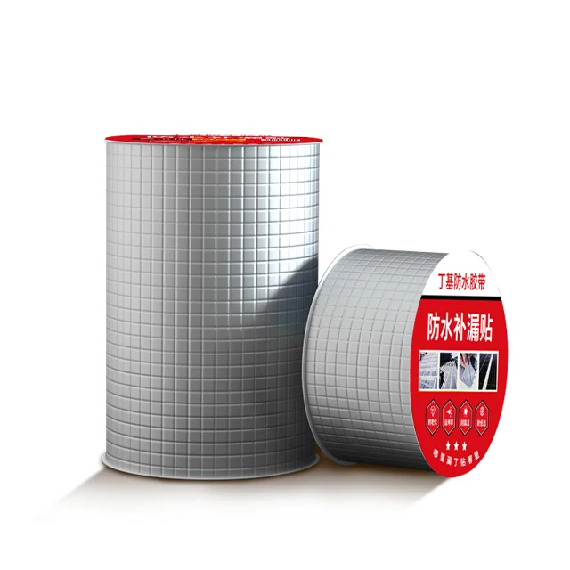Butyl waterproof tape Color steel tile roof crack resistant to high temperature Waterproof aluminum membrane building material