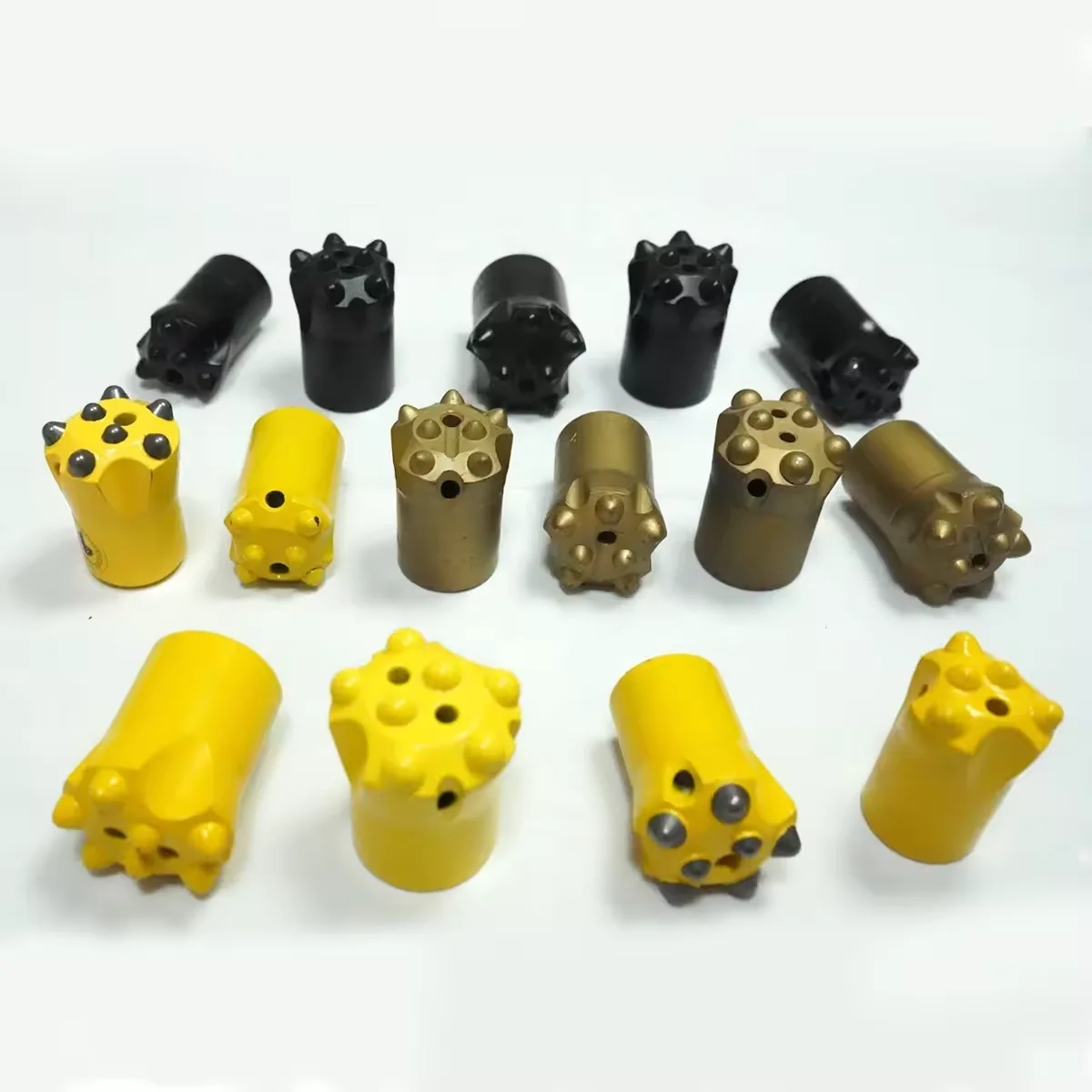 China Manufacturer 32mm 34mm 36mm 38mm 40mm 41mm taper button bit for YT27 YT28 YT29 rock drill