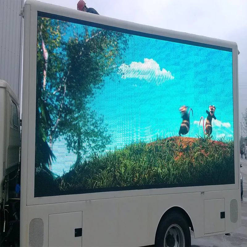Factory Cost DONGFENG 4x2 Mobile LED Louderspeaker Led Screen Advertising Truck Flow Stage Truck Billboard Trucks Manufacturer