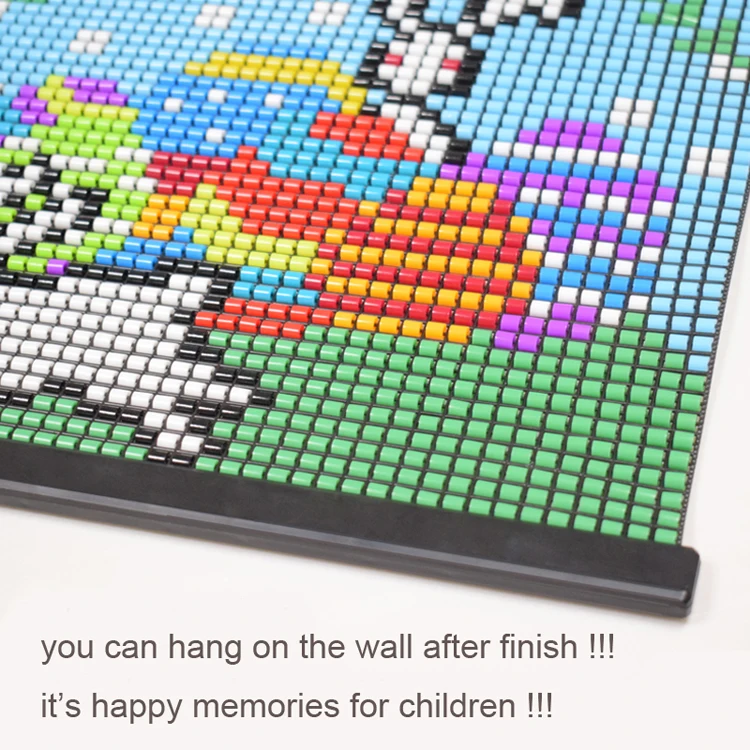 High quality new style without ironing mesh canvas diy fuse perler hama beads 5mm