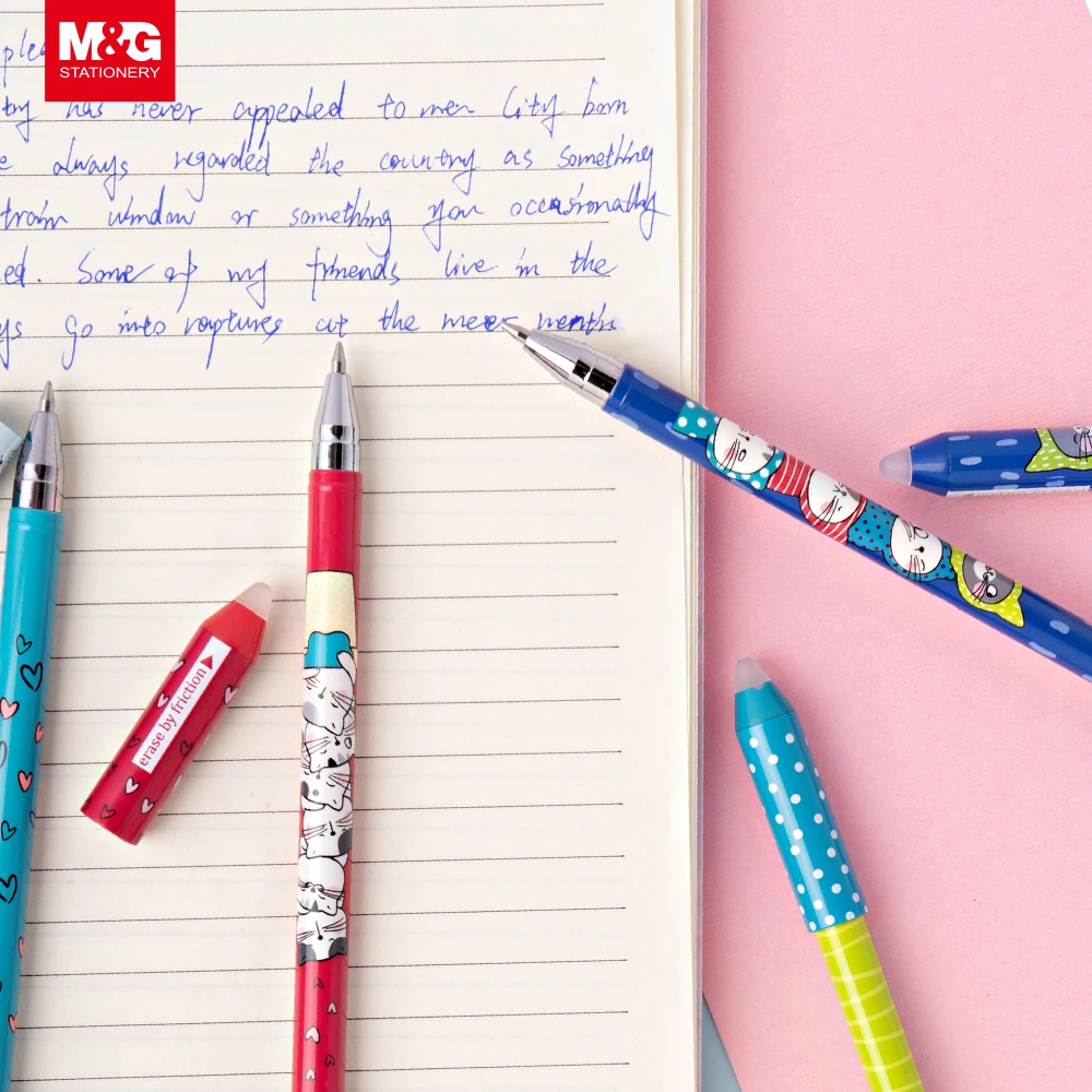 Wholesale Supermarket School Supplies One Stop Stationery Solution Supplie OA30 Kawaii Cute Eraser Gel Ink Pen