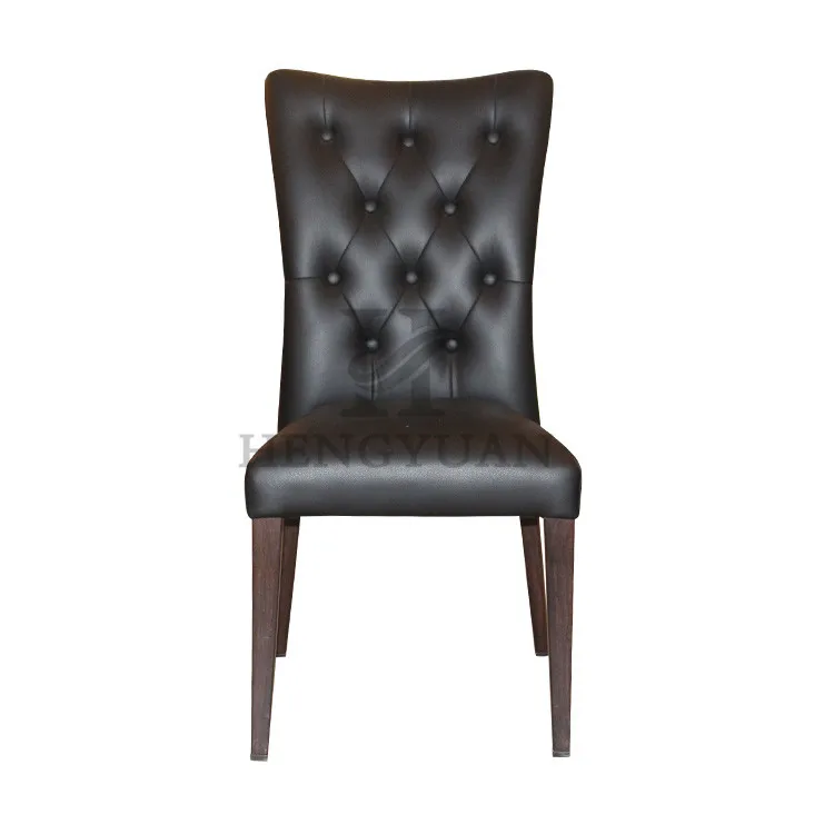 High Quality Comfortable Leather Chair Back Dining for Home Room