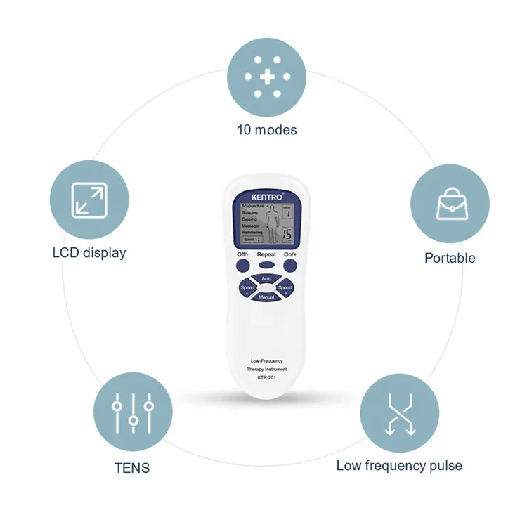 Wholesale Wireless Pulse Massager Rechargeable Pain Relief Machine Portable Ems Muscle Stimulator Tens Unit