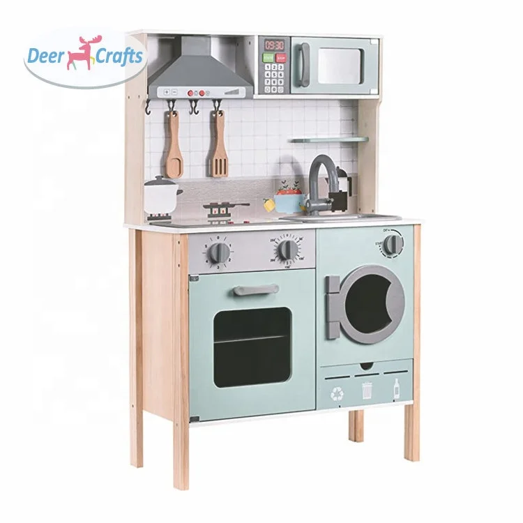 Hot selling kitchen toy wooden pretend play cooking toy for children DC10735