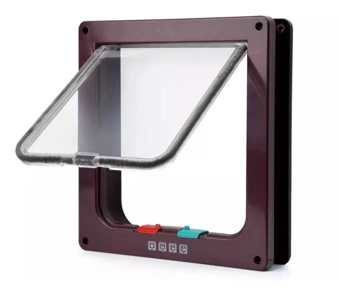 Controllable Access Direction Plastic Cat and Dog Pet Gate ABS Safety Feature Easy Opening Accessory