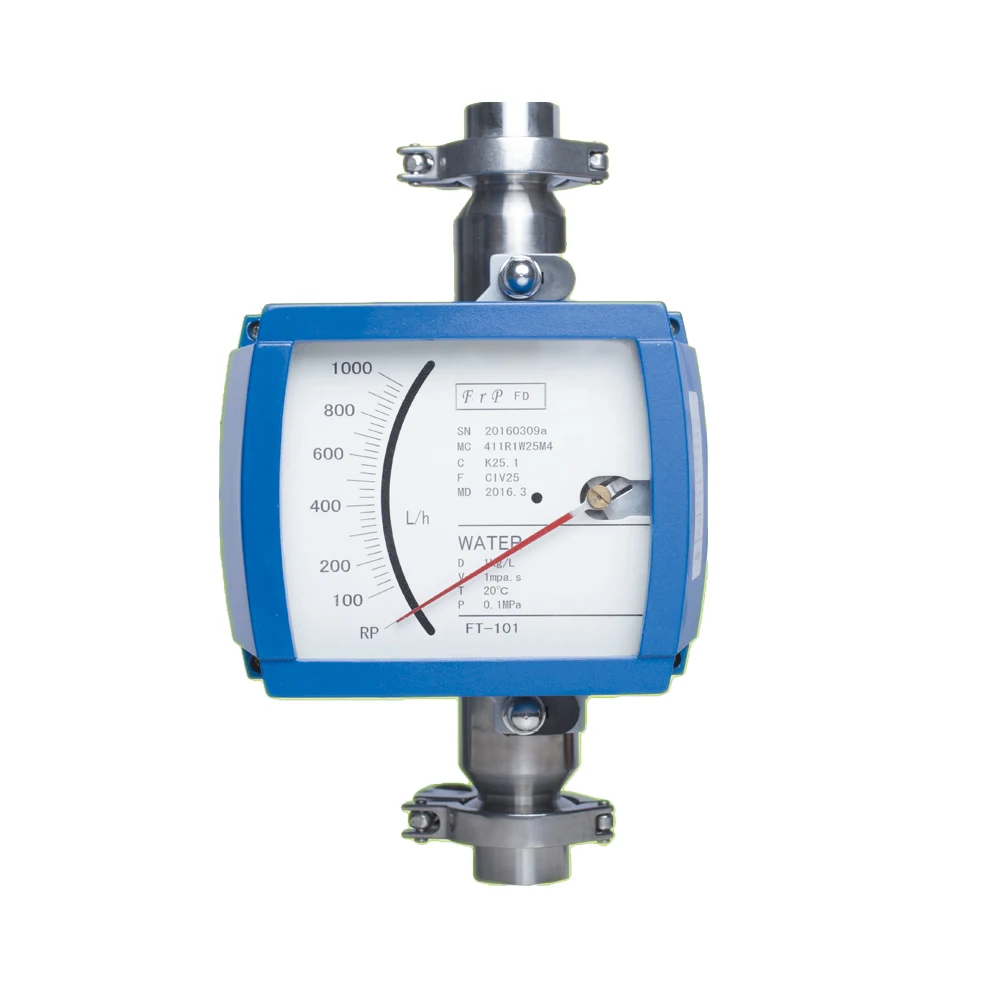 Mechanical indicator Local display metal tube float rotameters flow meters