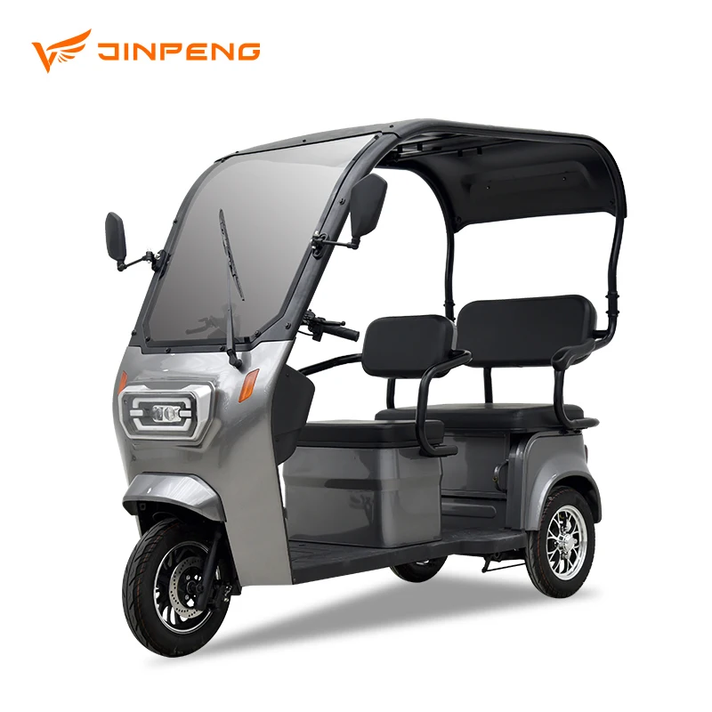 Jinpeng 2023 Factory New Design Direct Sale Electric Tricycles  Family Multi-Mode 3 Wheel Electric Tricycle