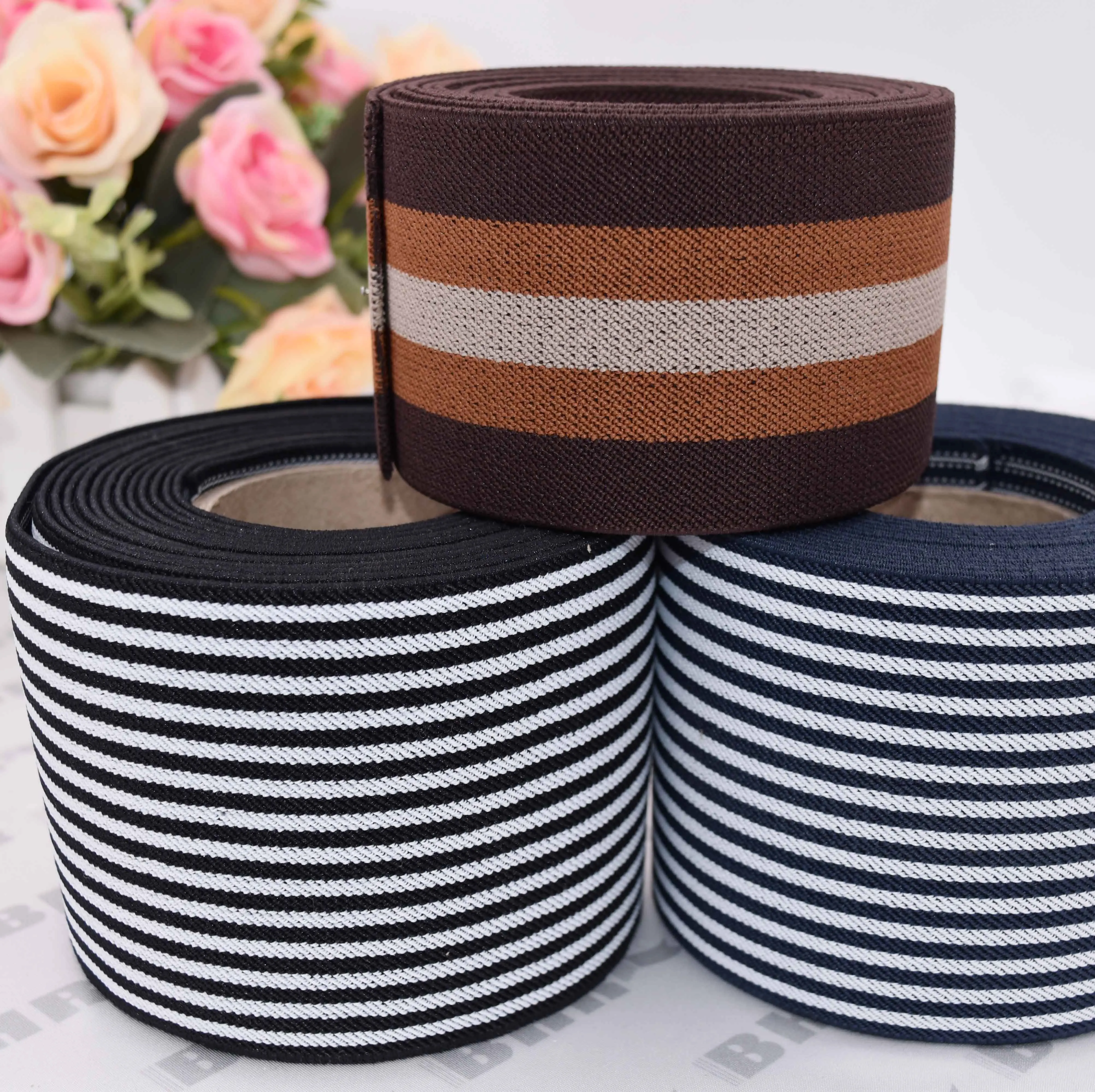 Wide Elastic Webbing for Boot DURABLE and soft elastic band