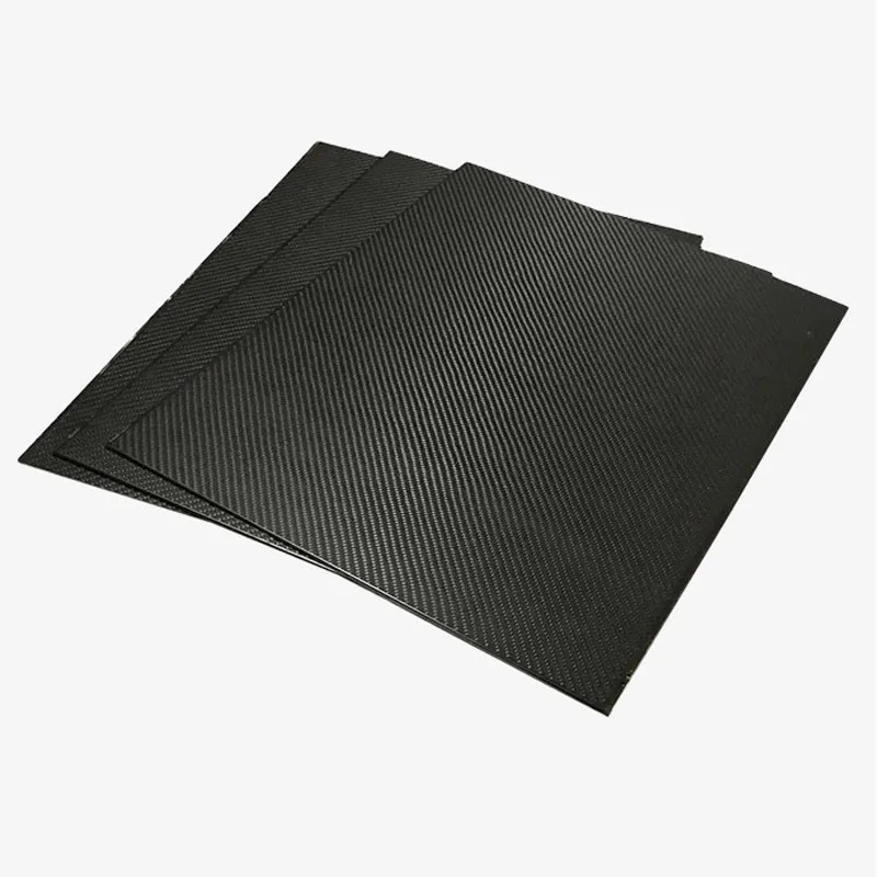 Xmlivet New Customized Full Carbon Fibre Boards Matt or Glossy 1K/3K/6K Flat Diagonal Appearance
