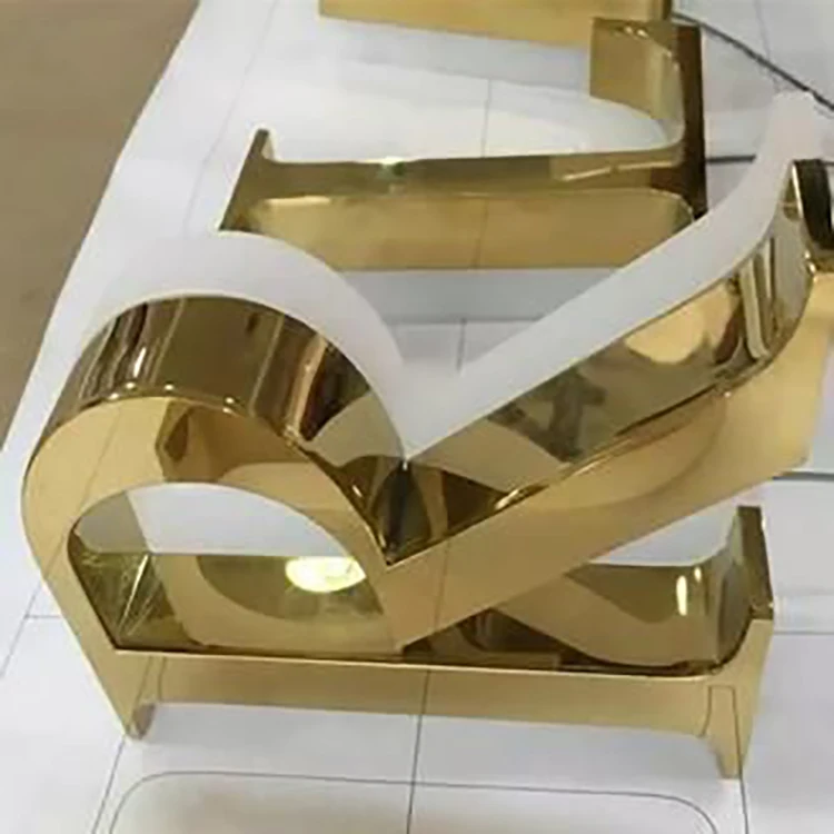 Most Popular customized 3d metal logo outdoor channel letters signs led sign board outdoor advertising business sign custom