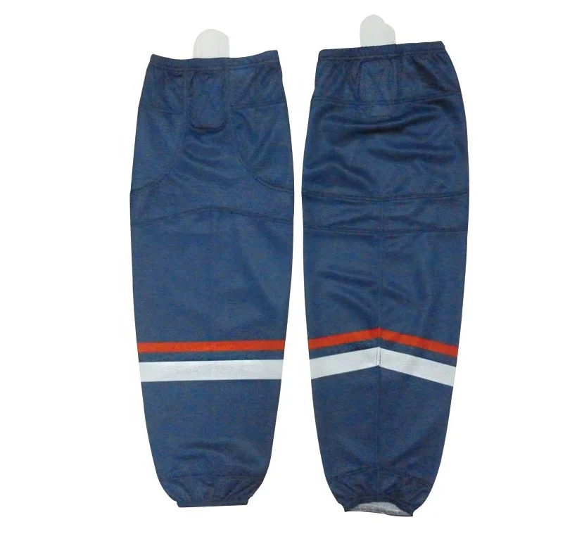 2020 новый дизайн, спортивная экипировка, сублимационные мужские носки для хоккея с шайбой