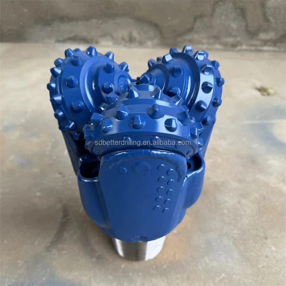 Wide teeth chisel insert 6 inch tci tricone drill bit price for water well drilling