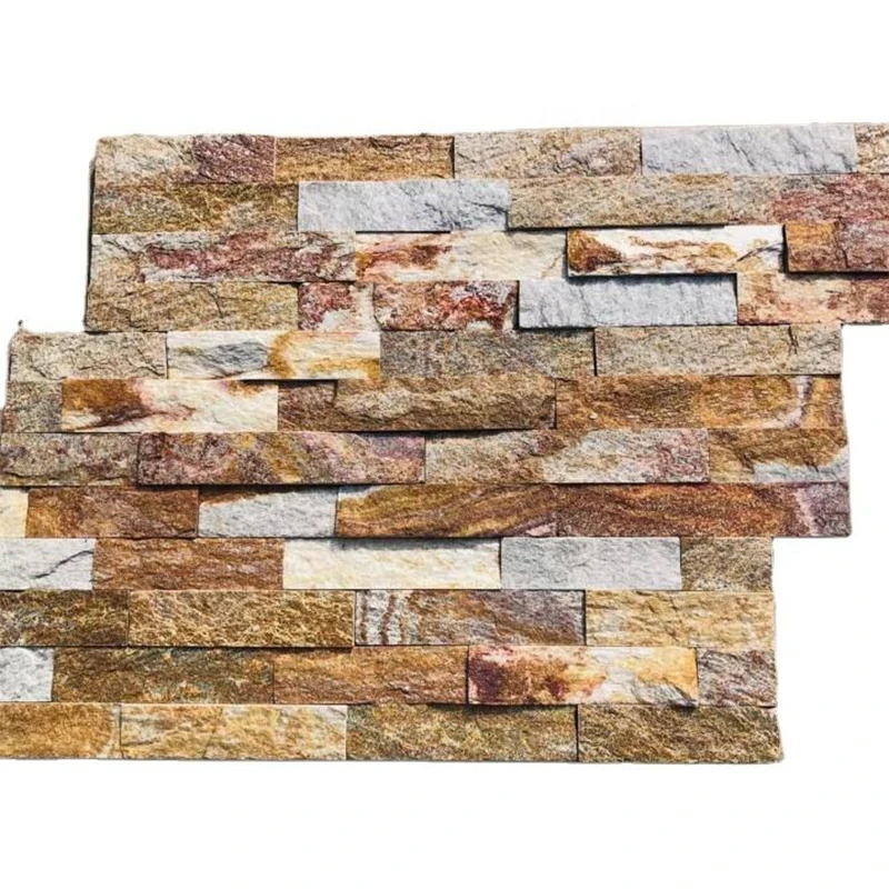 OEM ODM Customized Popular New Rusty Slate Stone Wall Decoration Modern Culture Design for Outdoor Application