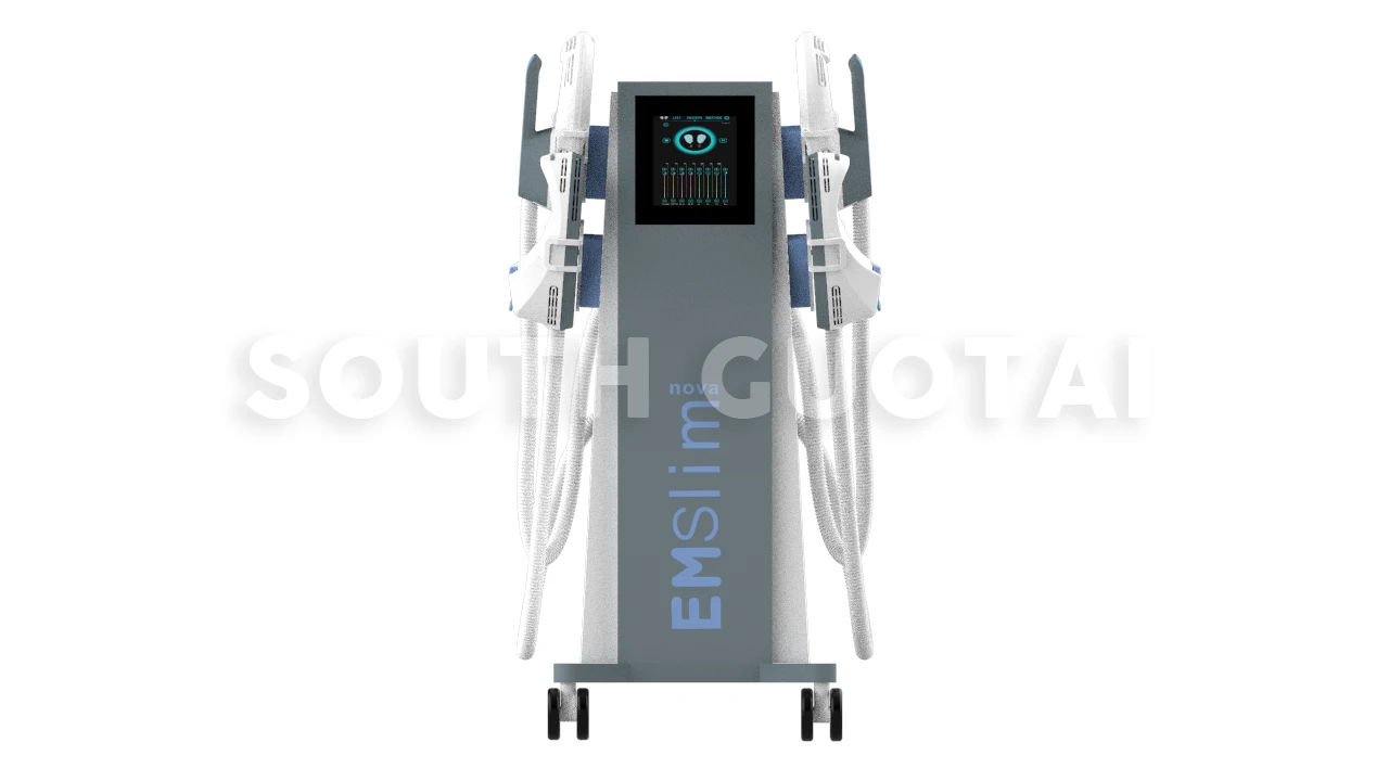 4 Handles Teslasculpt EMT Electromagnetic Muscle Stimulation Weight Loss Body Slimming Sculpting Machine Emsculpt Neo