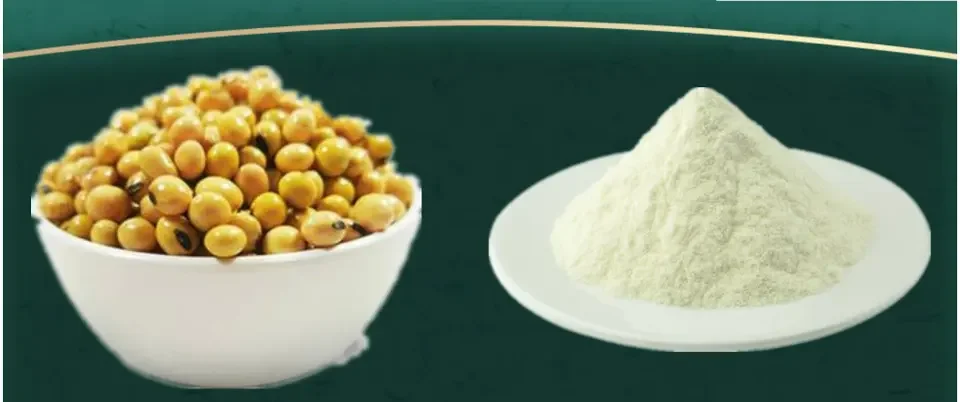 Factory high quality food grade  oligopeptide  non gmo soybean peptide powder organic 98% hydrolyzed isolated soy protein powder