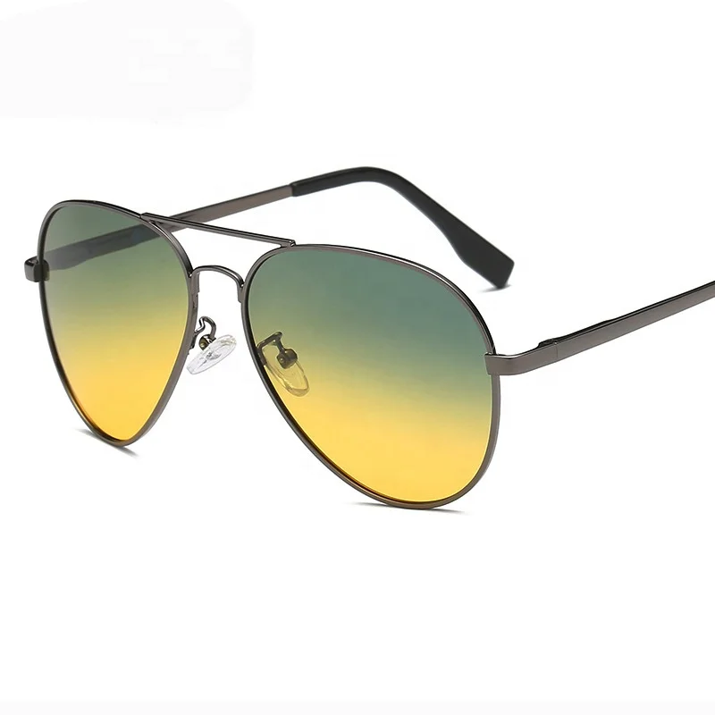 2019 Ready Goods High Quality OEM Stainless Women Wholesale Men Eyewear Polarized Sunglasses Day and Night Vision Goggles 3025LD