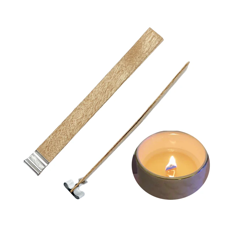 Factory Supply  High End Wood Wick Candle Double Wood Wicks Andle Wood Wick