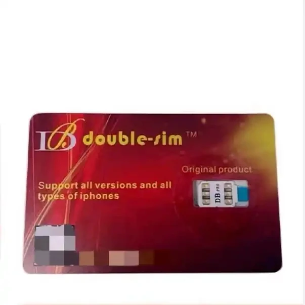 Double sim DBsim V8.26 with Esim and ICCID and TMSI 5G model for iphone6S to 14promax double sim