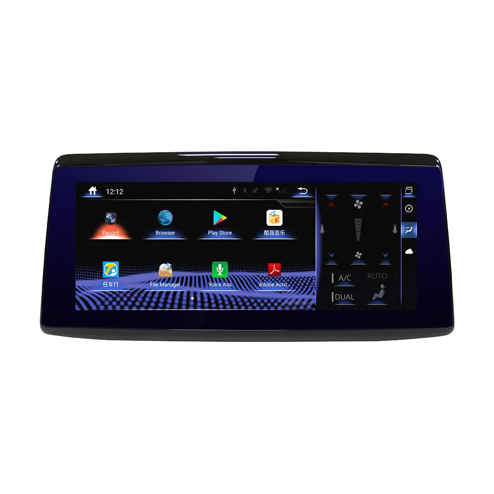 12 3 'Carplay для Toyota Sienna 2021-2022 Android 13 GPS navi мультимедийный плеер беспроводной автомобильный радиоприемник HD экран