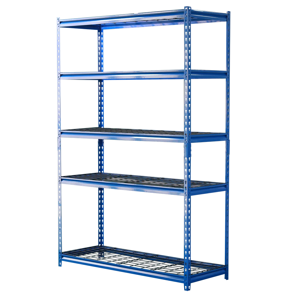 Motorized supermarket standing angle   wire shelving rack  shelf unit