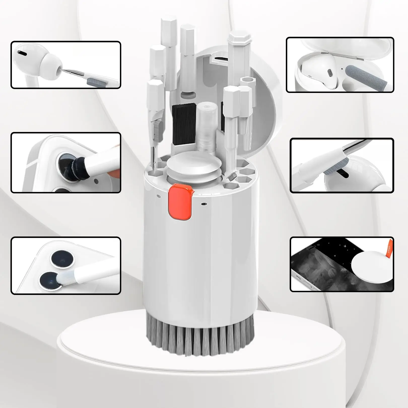 20 in 1 Multi-Functional Electronic Cleaner Tool for Airpods Iphone Ipad Earbuds Laptop Computer Camera Lens Monitor Phone