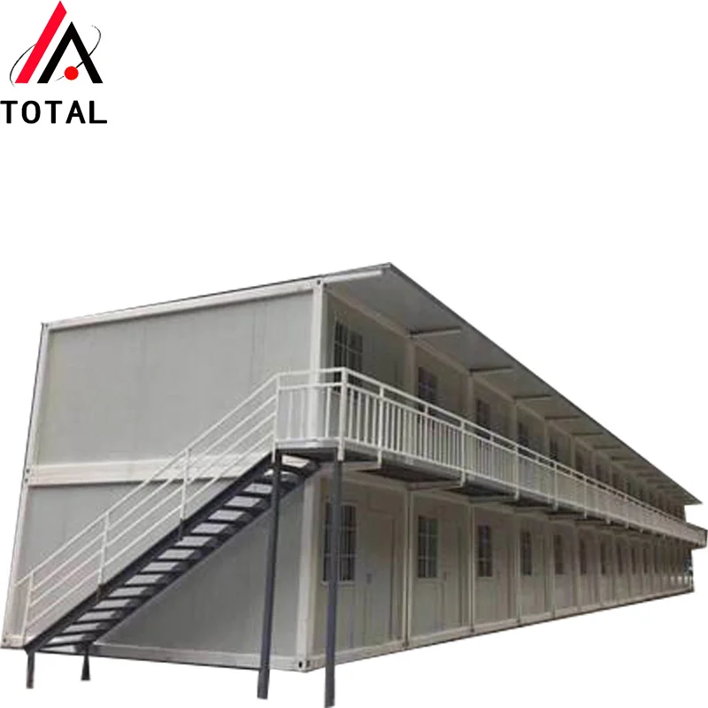 Luxury modular prefabricated container house price prefabricated barracks prefabricated stackable container house
