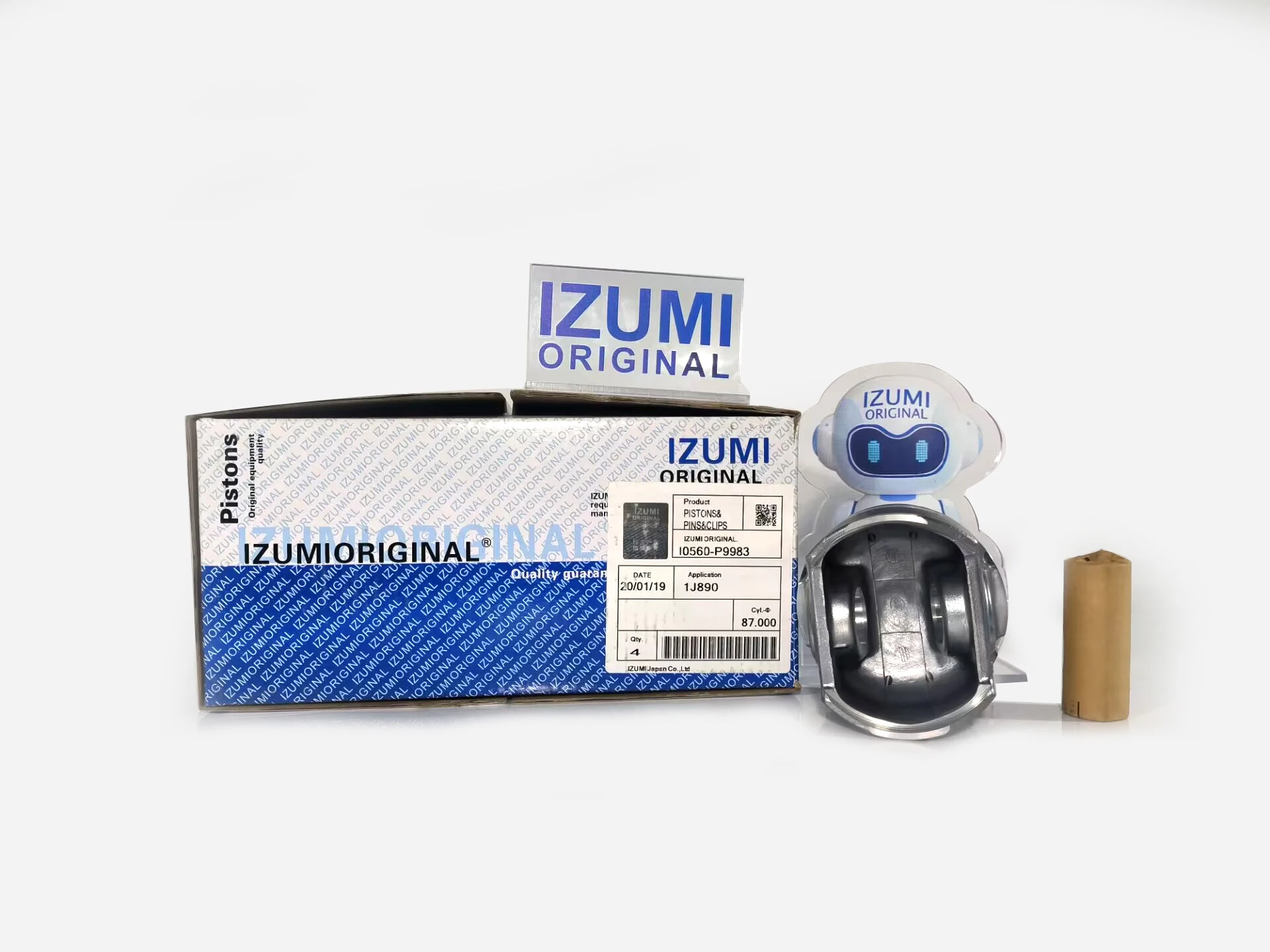 Оригинальные детали дизельного двигателя IZUMI 1J890 поршень 1J881 1J884 1J700 Запчасти для строительной техники V3307 V3300 kubota