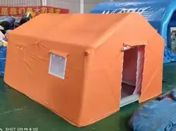 Wholesale High Quality Waterproof Disaster Relief Canvas Outdoor Winter Green Army Canvas Camping Military Tent