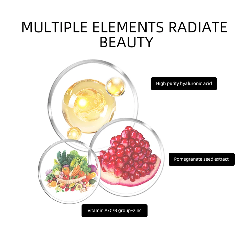 OEM Collagen PQQ niacinamide Whitening Drink Liquid Sodium hyaluronate Beauty Supplement Oral Liquid Tripeptide drink