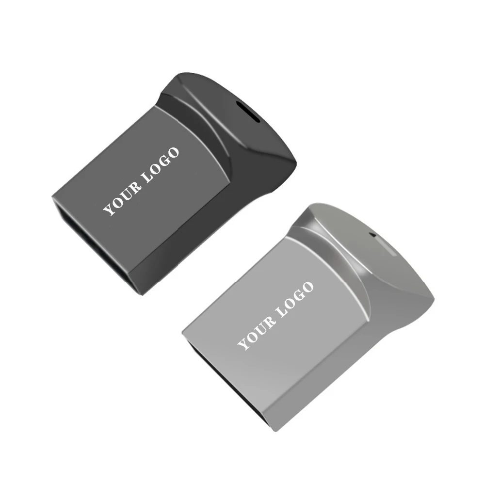 Wholesale Custom Logo USB Flash Drive 32GB 16GB 8 GB 4GB Metal Pen Drive Pendrive 16 8GB USB Flash Drive Personalized