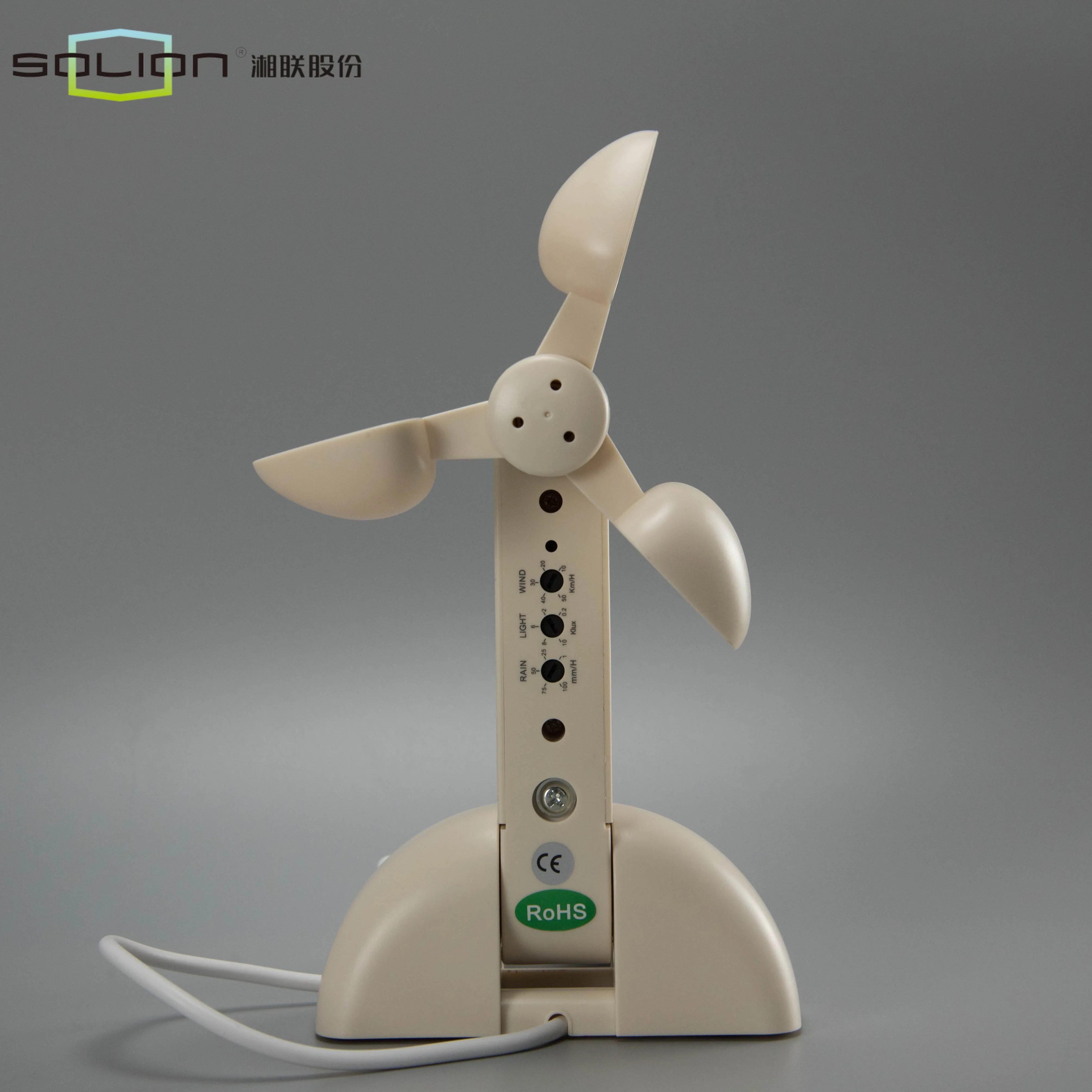 Shinilion Onsale Solar Power Wind Light Rain Speeder Sensor